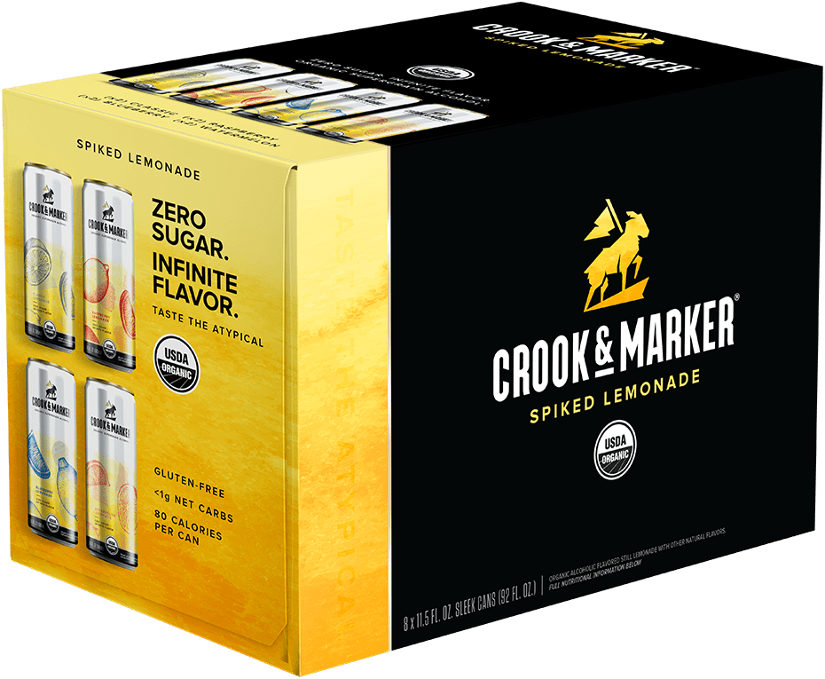 Crook & Marker Spiked Lemonade Variety Pack