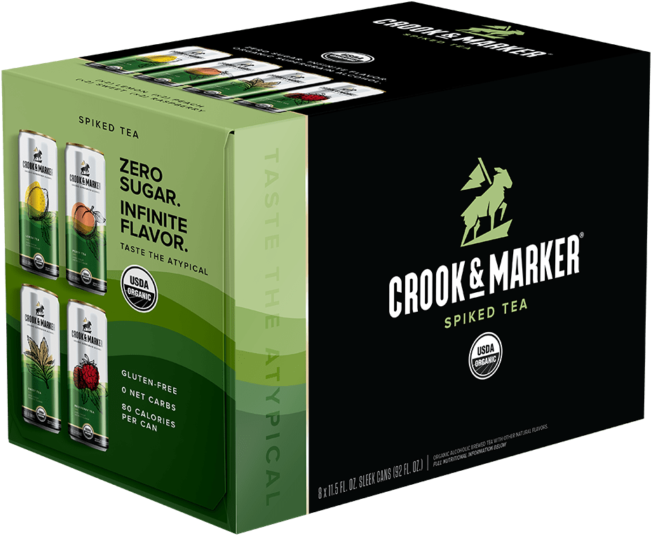 Crook & Marker Spiked Tea Variety Pack Box