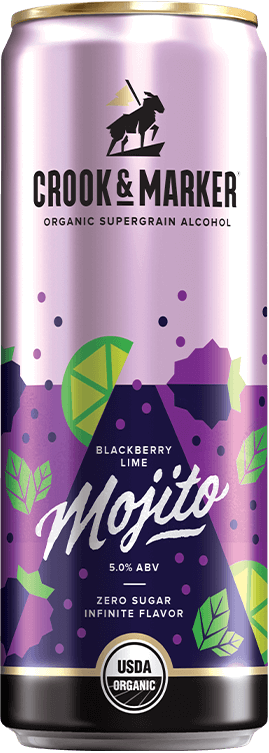 Crook & Marker Blackberry Lime Mojito Can