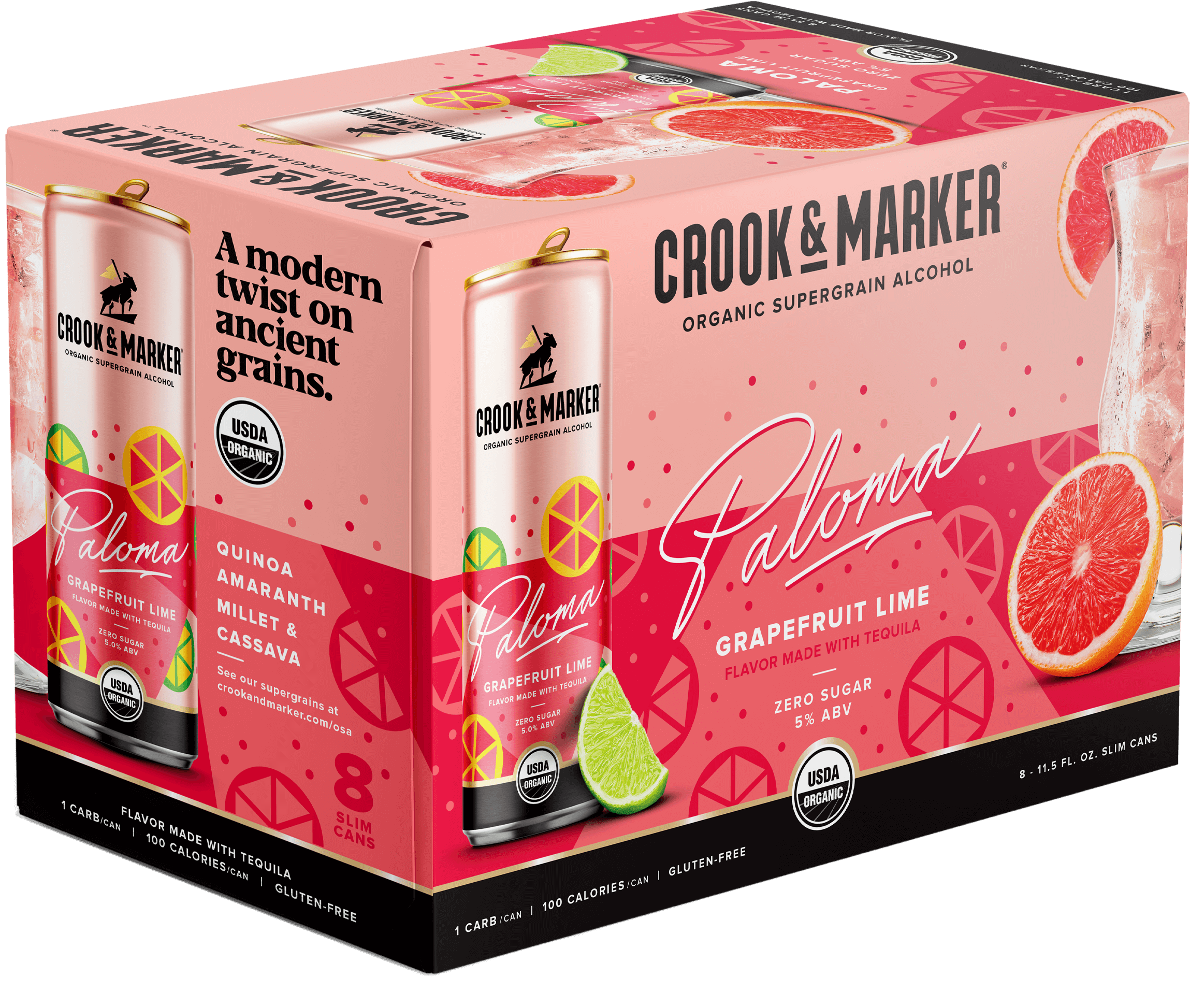 Crook & Marker - Paloma Grapefruit Lime Box