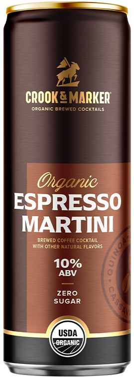 Crook & Marker - Espresso Martini 10% ABV Can