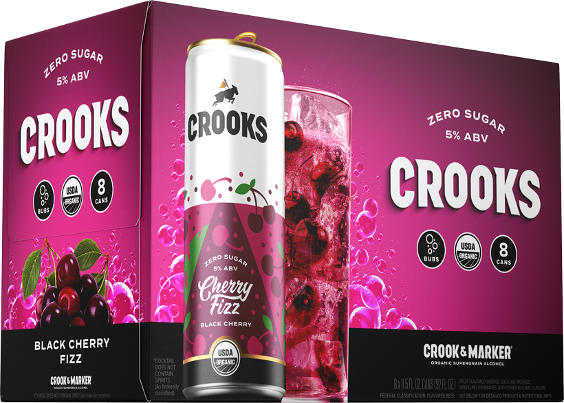 Crooks Black Cherry Fizz Pack