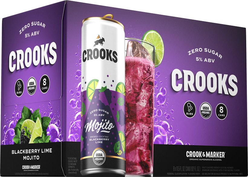 Crooks Blackberry Lime Mojito Pack