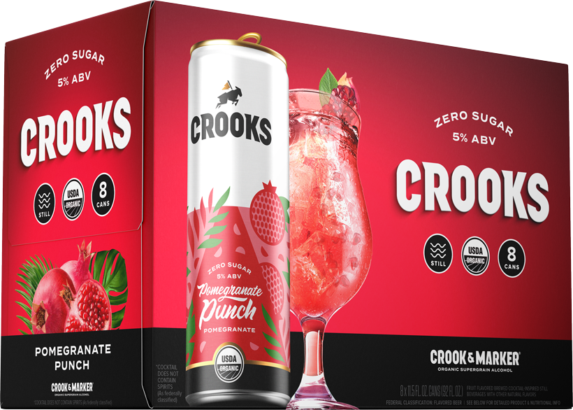 Crooks Pomegranate Punch Pack